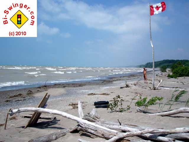 Sex Road Trip for tanning with bi-swingers, group sex and blowjobs at the nude beach in Port Burwell,london ontario